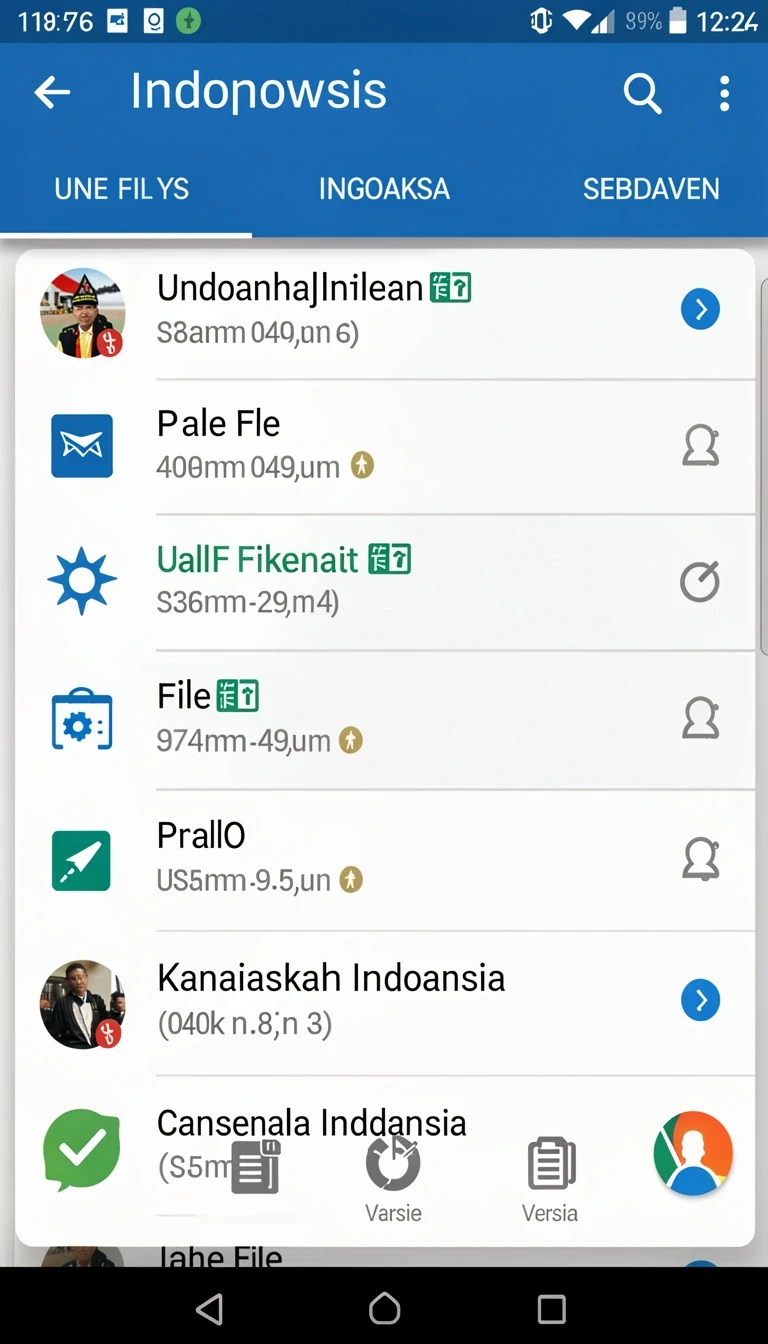 Screenshot dari uang77