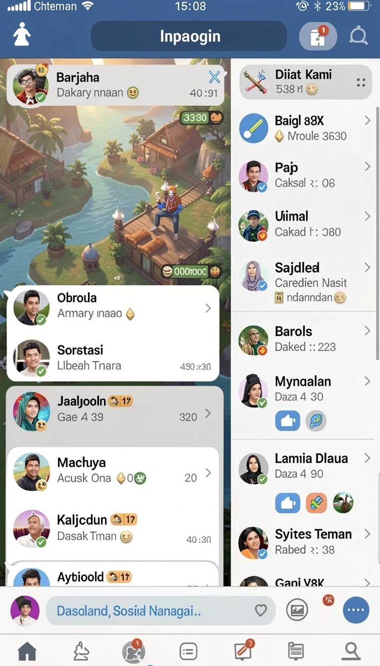 Screenshot dari uang77
