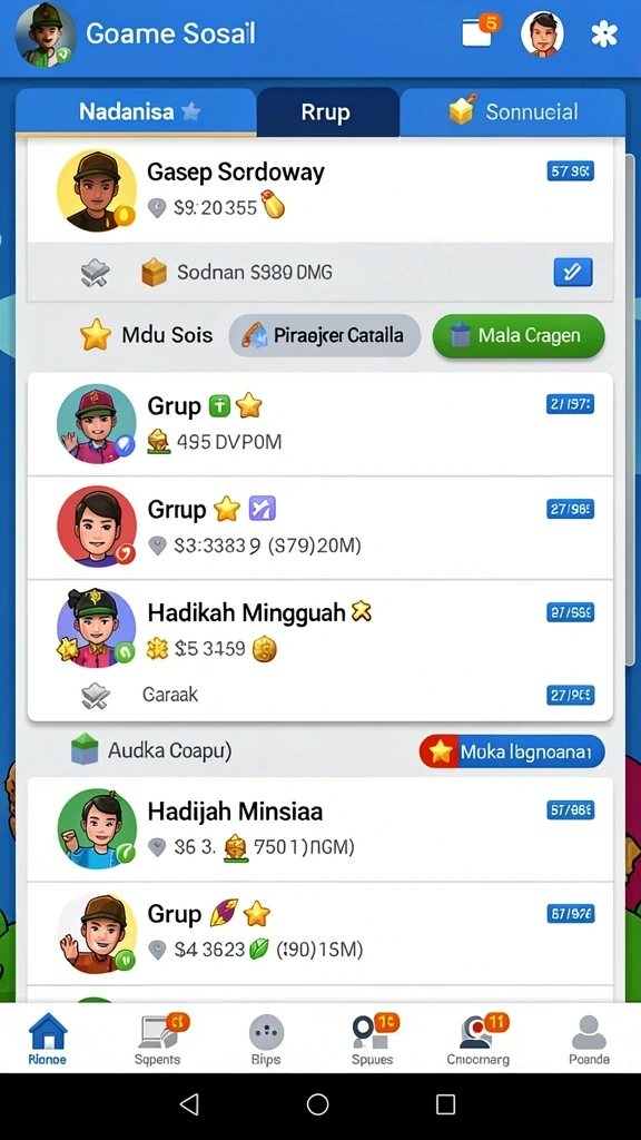 Screenshot dari uang77