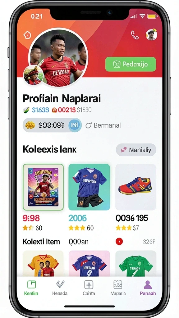 Screenshot dari uang77